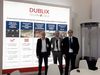 Dublix Booth at IFAT with Directors Asger Danielsen, Mario Lodi and Oliver Gohlke. DD-Jet model in the back.